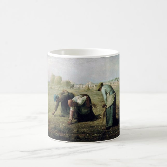 Taza De Café The Gleaners, Jean-Francois Millet, 1857 (Centro)