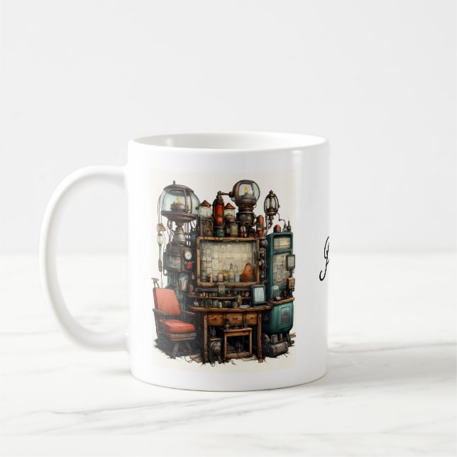 Taza De Café "The Good Intentions Machine" (Izquierda)