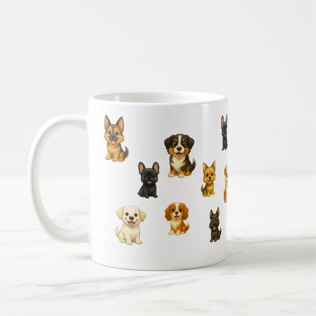 Taza De Café The "Grand Canine Assembly"  (Izquierda)