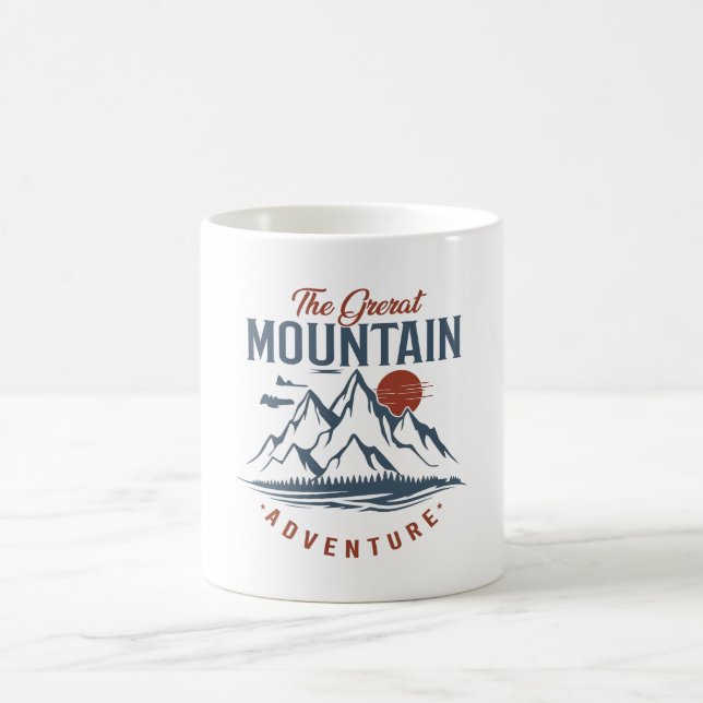 Taza De Café The Great Mountain Adventure (Centro)