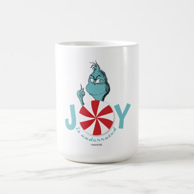 Taza De Café The Grinch | Joy is Underrated (Centro)