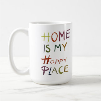Taza De Café The Happy Introvert “Home Is My Happy Place”