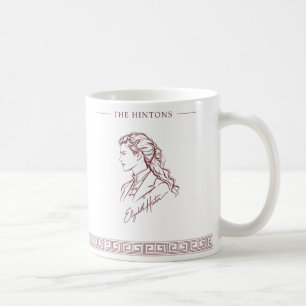 Taza De Café The Hintons Elizabeth Hinton Retrato Burdeos