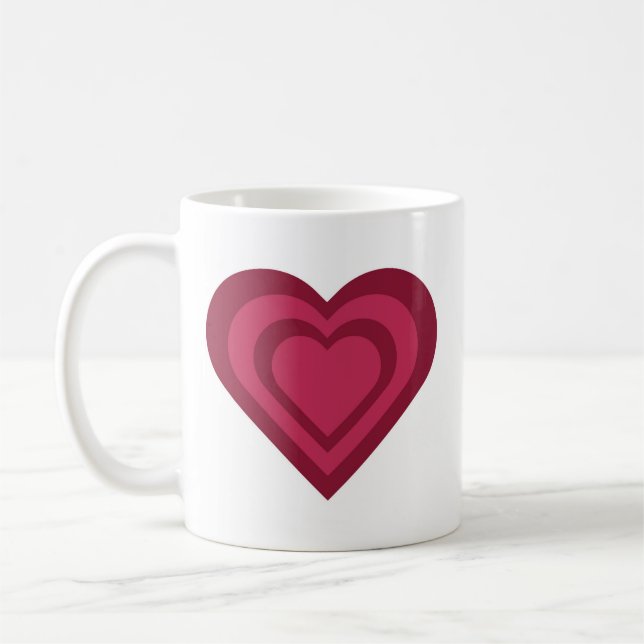 Taza De Café The hypnotising heart mug  (Izquierda)