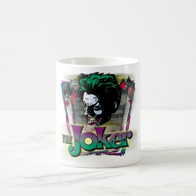 Taza De Café The Joker - Face and Logo (Centro)