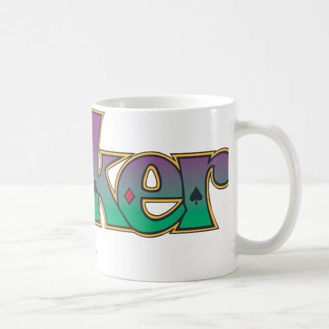 Taza De Café The Joker Name Logo (Derecha)