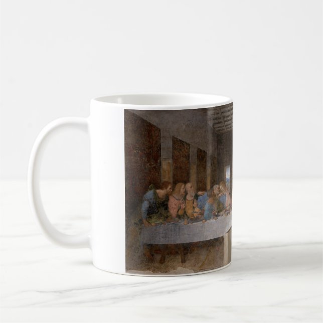 Taza De Café The Last Supper 1495 1498 by Leonardo da Vinci (Izquierda)