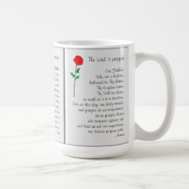 TAZA DE CAFÉ THE LORD'S PRAYER MUG