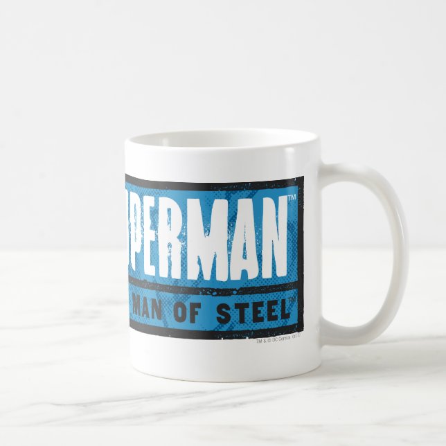 Taza De Café The Man of Steel (Derecha)