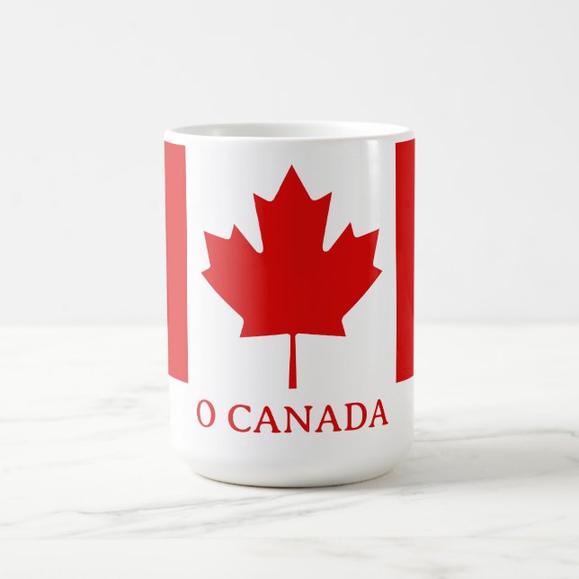 Taza De Café The Maple Leaf flag of Canada (Centro)