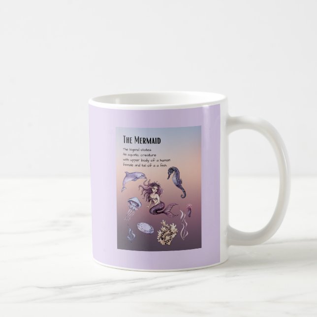 Taza De Café The Mermaid Legend - Coffee Mug (Derecha)