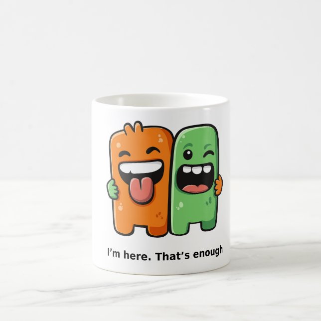 Taza De Café ☕ The Mug of Ultimate Vibes 😎🎉 (Centro)