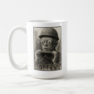 Taza De Café The Mutant Big Eyes Radioactive Mug