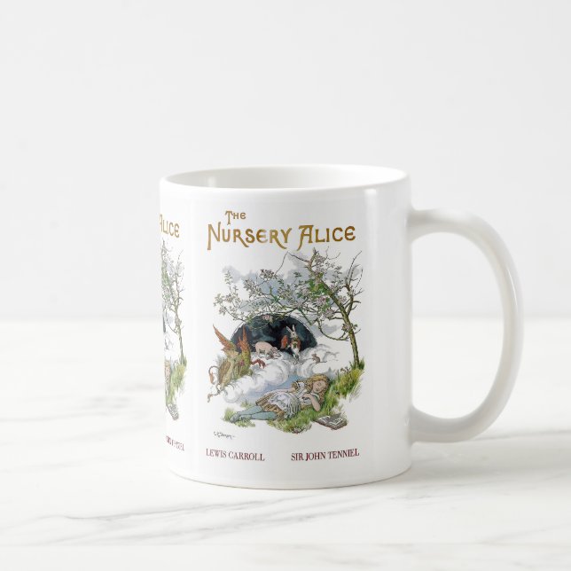 Taza De Café “ The Nursery Alice ” ,Lewis Carroll (Derecha)
