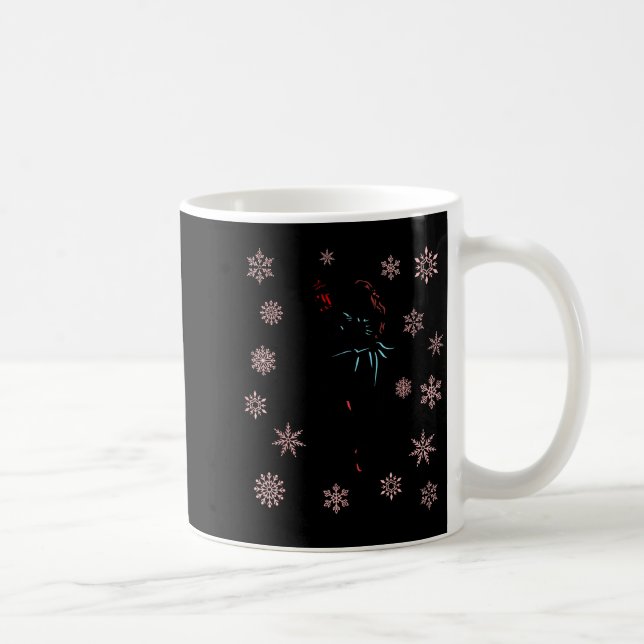 Taza De Café The Nutcracker Ballet And Clara Ballerina Christma (Derecha)