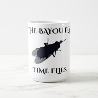 Taza De Café The Original Bayou Fly  Time Flies