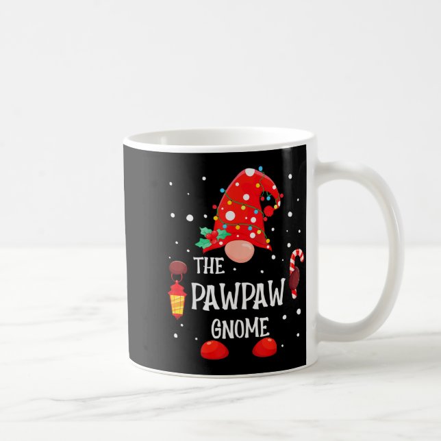 Taza De Café The Pawpaw Gnome Matching Family Christmas Gnome P (Derecha)