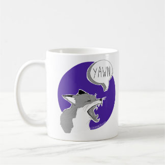 Taza De Café The perro raposero *Yawn* - Mug purple