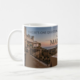 Taza De Café The Question Reveals Romantic Marriage Proposal