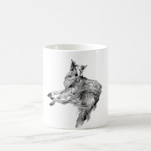 Taza De Café The Quiet Stretch – Silken Windhound
