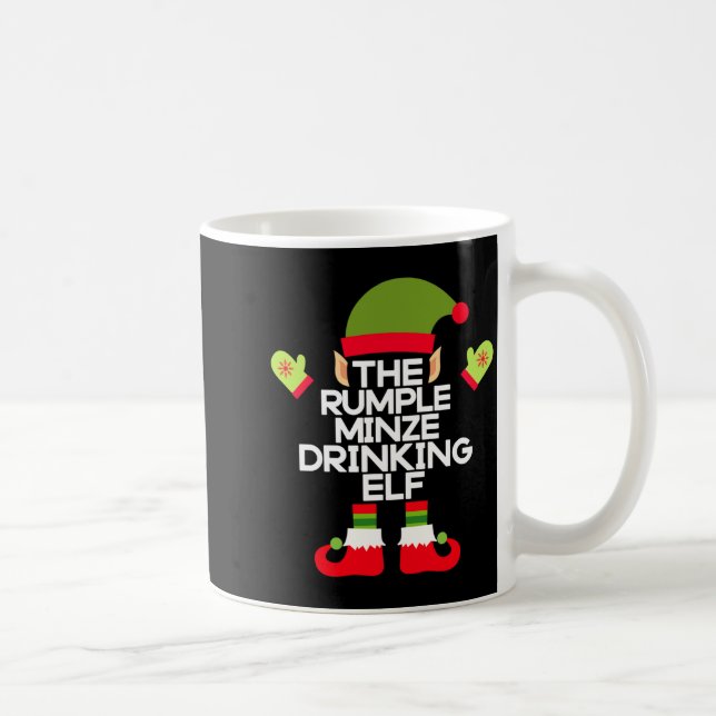 Taza De Café The Rumple Minze Drinking Elf Funny Whiskey  (Derecha)