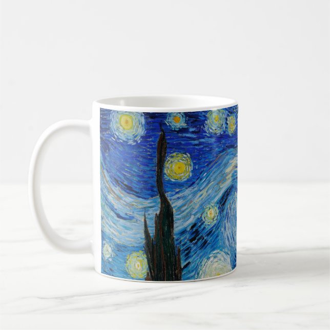 Taza De Café The Starry Night - Vincent Van Gogh (Izquierda)