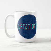 The Station Blue RT Classic Mug de 15 oz