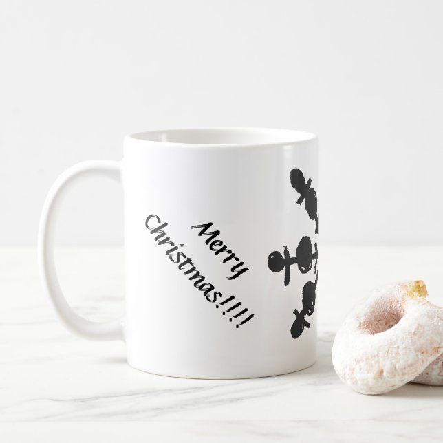 Taza De Café The Taste of Christmas in Every Sip (Con donut)