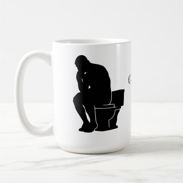 Taza De Café The Thinker on the Throne (Izquierda)