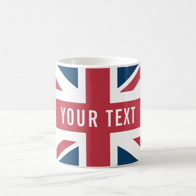 Taza De Café The Union Jack British Flag (Centro)