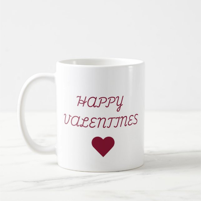 Taza De Café The Valentine Mug (Izquierda)