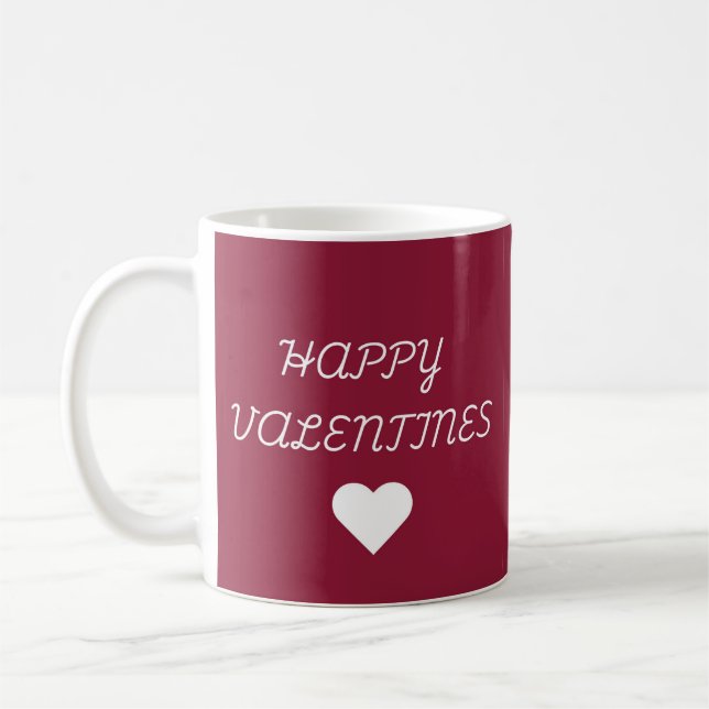 Taza De Café The Valentine Mug (Izquierda)