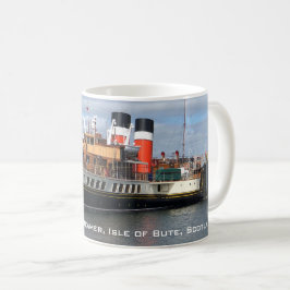Taza De Café The Waverley Paddle Steamer, Rothesay, Escocia