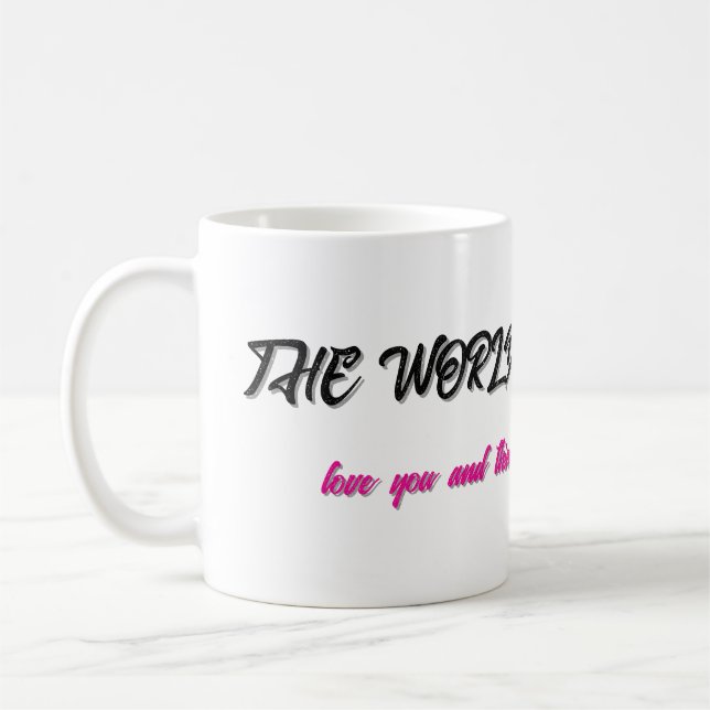Taza De Café the world's best mom coffee mug  (Izquierda)
