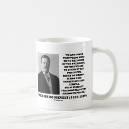 Taza De Café Theodore Roosevelt Trazonable Público Estadouniden