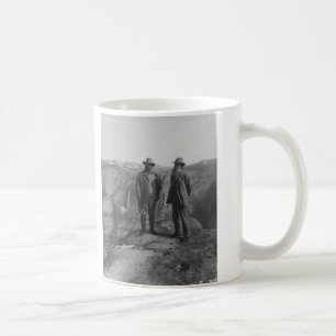 Taza De Café Theodore Roosevelt y John Muir en punto del