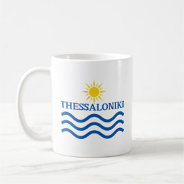 Taza De Café THESSALONIKI Grecia, ondas solares