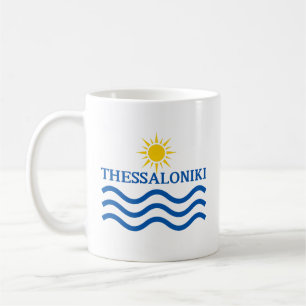 Taza De Café THESSALONIKI Grecia, ondas solares