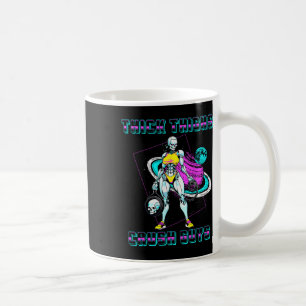 Taza De Café Thick Thighs Crush Chicos Hombres Construcción de