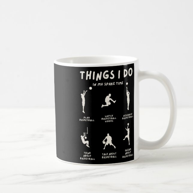 Taza De Café Things I Do In My Spare Time  (Derecha)