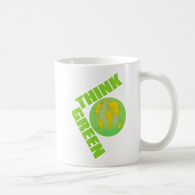 Taza De Café Think_Green (Derecha)