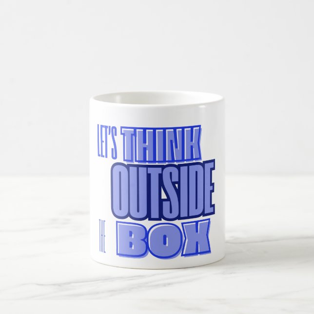 Taza De Café Think Outside the Box (Centro)