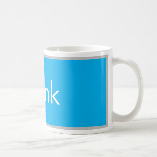 Taza De Café Think Skateboarding Tasse
