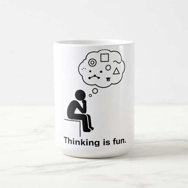 Taza De Café Thinking_is_fun (Centro)