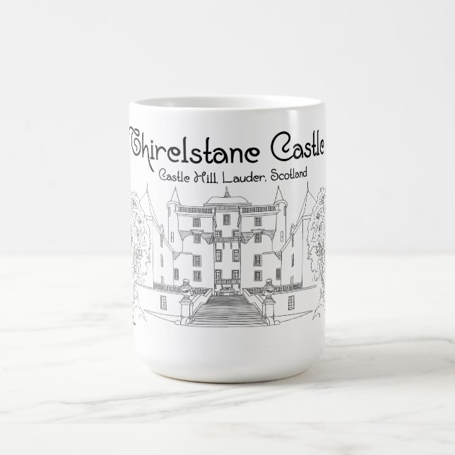 Taza De Café Thirlestane Castle Scotland (Centro)