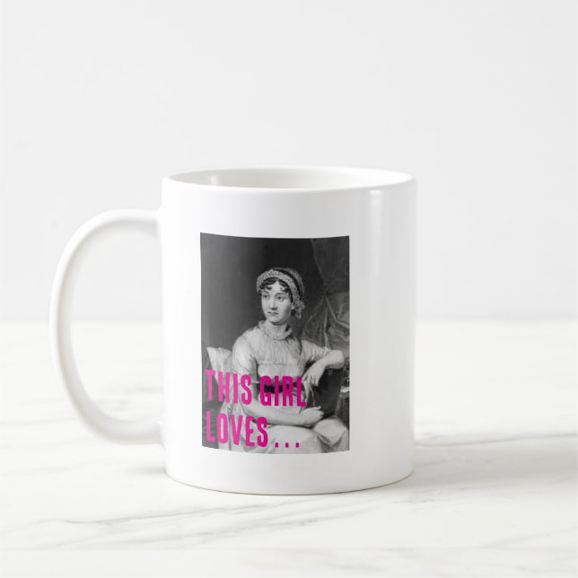 Taza De Café This Girl loves Mug (Izquierda)