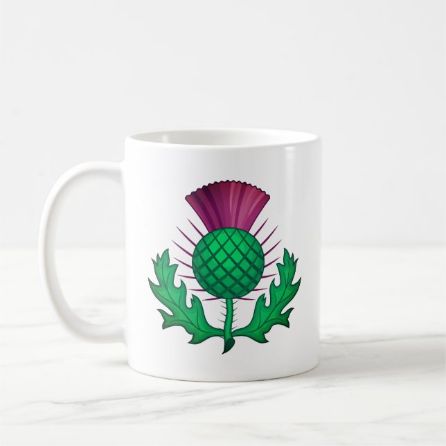 Taza De Café Thistle escocés (Izquierda)