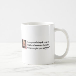 Taza De Café Thomas Jefferson En Control De Armas
