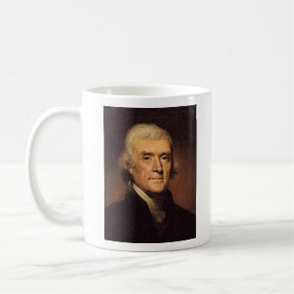 Taza De Café Thomas Jefferson Liberty Cita Café Cerámico Mug