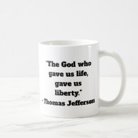 Thomas Jefferson Liberty Coffee Mug